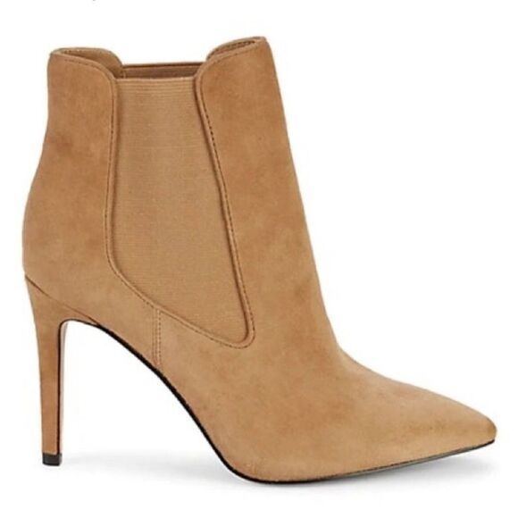 Saks 5th Avenue Harriet Suede Bootie size 8- excellent used condition - Picture 7 of 7